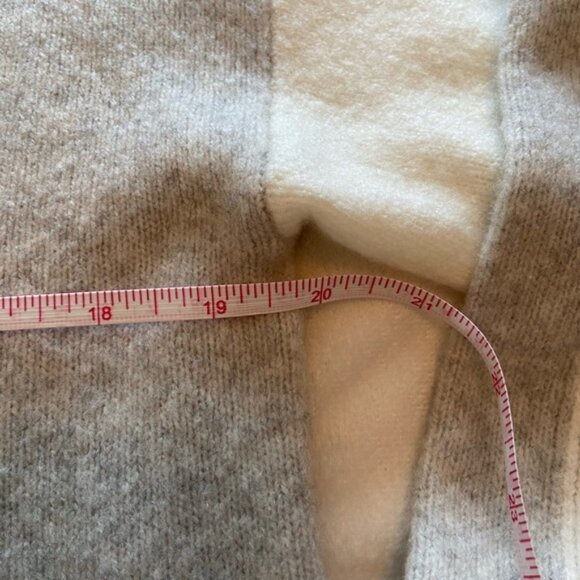 Reiss grey and white soft sweater size S - Picture 9 of 10